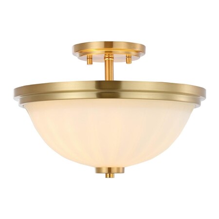 Safavieh Okami Flush Mount, Gold Base FLU4060A